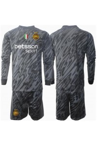 Inter Milan Doelman Babytruitje 3e tenue Kind 2024-25 Lange Mouw (+ Korte broeken)